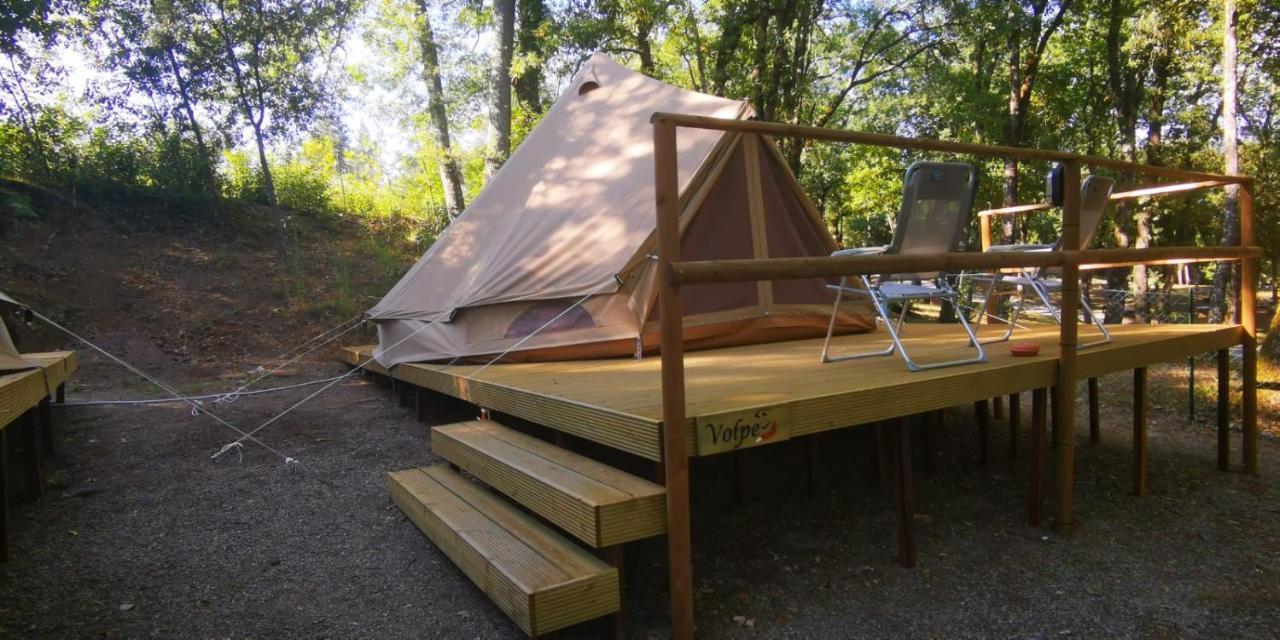 קסטלינה אין קיאנטי Luxor Chianti Glamping Village מראה חיצוני תמונה